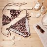 tessuto per costumi da bagno Stampa leopardata – rame/nero,  thumbnail number 7