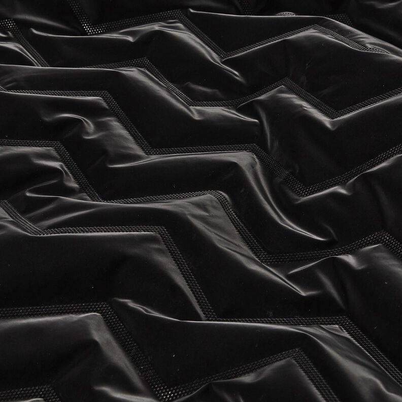 tessuto trapuntato Chevron manopesca | Katia Fabrics – nero, image number 7