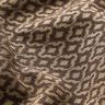 Tessuto jacquard in maglia a rombi – beige/marrone,  thumbnail number 3