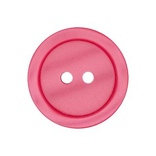 bottone in plastica 2 fori basic - rosa fucsia, 