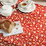 tessuto in cotone popeline panpepato – rosso carminio/senape,  thumbnail number 7