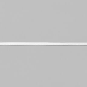 Nastro in satin [3 mm] – bianco, 