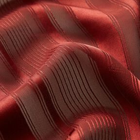 chiffon Righe in satin con Glitter – rosso carminio, 