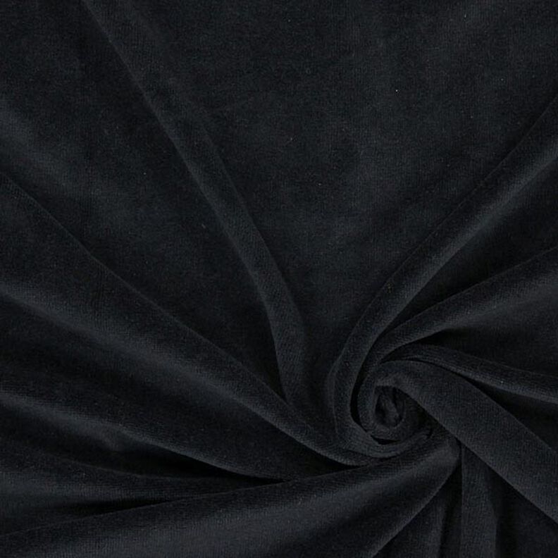 vellutino nicki tinta unita – nero,  image number 1