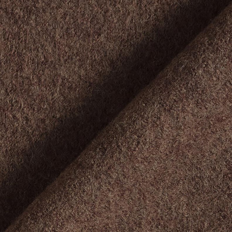 loden follato in lana mélange – marrone scuro,  image number 3