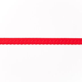 Fettuccia elastica pizzo [12 mm] – rosso, 