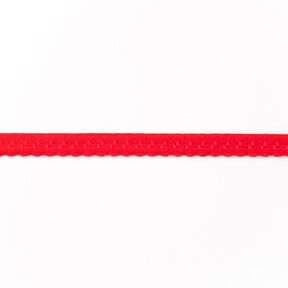 Fettuccia elastica pizzo [12 mm] – rosso, 