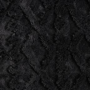 ecopelliccia diamanti – nero, 
