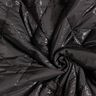 tessuto trapuntato Rombi leggermente lucenti – nero,  thumbnail number 3