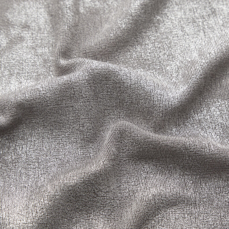 Jersey pellicola scintillante – grigio/argento anticato, image number 3