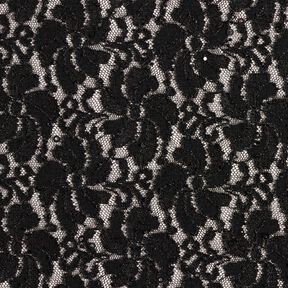 Fiori di paillettes di pizzo – nero, 
