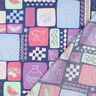 popeline di cotone Patchwork | Poppy Fabrics – colore blu jeans/pink,  thumbnail number 4