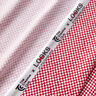 GOTS Jersey di cotone Mini quadri | TCC x LOOKS by Wolfgang Joop – rosso/bianco,  thumbnail number 4