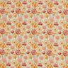 tessuto arredo gobelin Fiori di campo – beige chiaro/rosso carminio,  thumbnail number 1