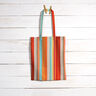 Tessuti da esterni canvas Righe – arancione/rosso,  thumbnail number 10