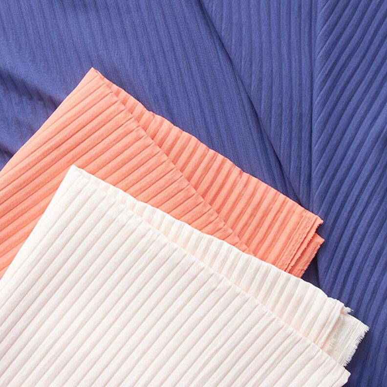 tessuto stretch jacquard, righe 3D | Fibre Mood – salmone, image number 11