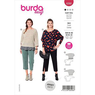 camicia, Burda 6098 | 46-60, 