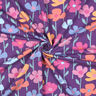 French terry, felpa estiva Fiori variopinti | Poppy Fabrics – lillà rosso,  thumbnail number 3