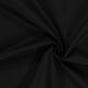 twill di cotone tinta unita – nero,  thumbnail number 1