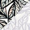 jersey di viscosa grandi foglie – avorio/blu notte,  thumbnail number 4