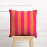tessuto arredo mezzo panama Rigato – rosa fucsia acceso/arancione,  thumbnail number 10