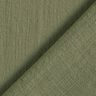 Tessuto di cotone con aspetto lino – verde oliva,  thumbnail number 3