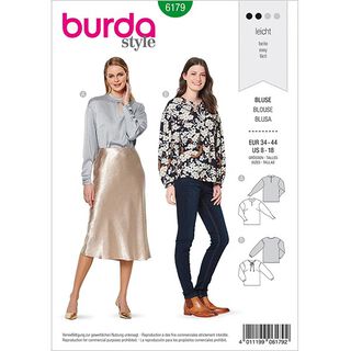 blusa, Burda 6179 | 34-44, 