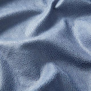 jersey velours, stampa pitonata – blu acciaio, 