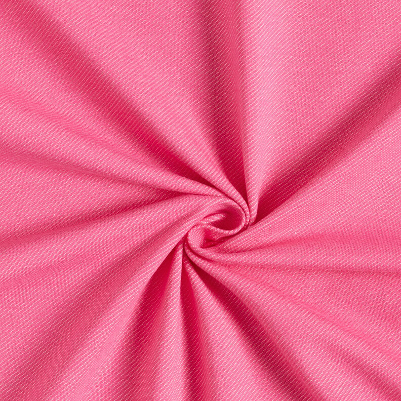 jersey di cotone Aspetto jeans – fucsia neon, image number 1