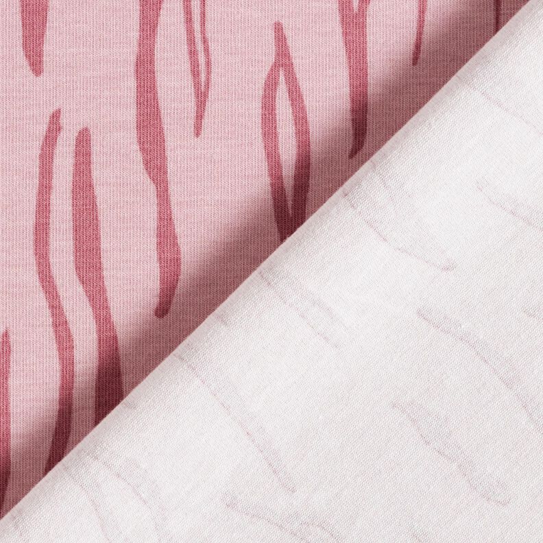 Jersey di cotone, colore zebrato – rosa antico chiaro,  image number 4