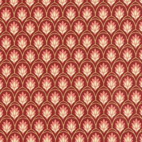 cotone rivestito Archi – terracotta, 