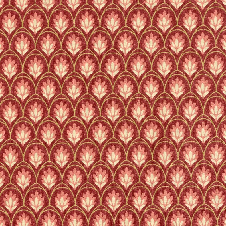 cotone rivestito Archi – terracotta,  image number 1