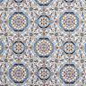 tessuto arredo gobelin Mandala orientale – blu/avorio,  thumbnail number 1