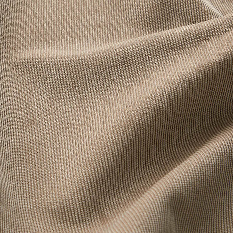 tessuto da tappezzeria velluto a costine – beige scuro,  image number 2