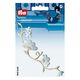 applicazione tralcio di fiori [ 12 x 4 cm ] | Prym – bianco lana,  thumbnail number 2