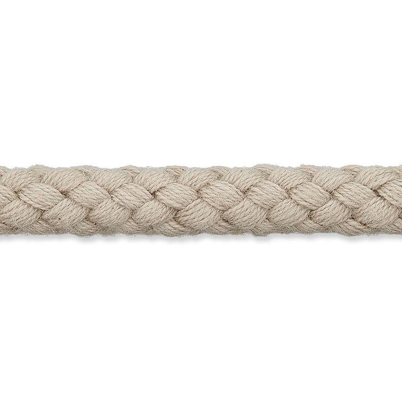 Cordoncino in cotone [Ø 7 mm] – naturale,  image number 1