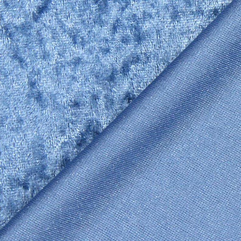 Velluto panné – azzurro,  image number 3