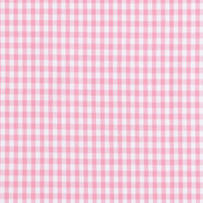 tessuto in cotone Quadro vichy 0,5 cm – rosa/bianco, 