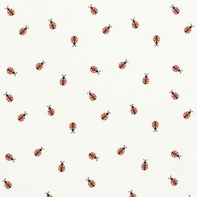 jersey di cotone coccinella &ndash; bianco/rosso, 