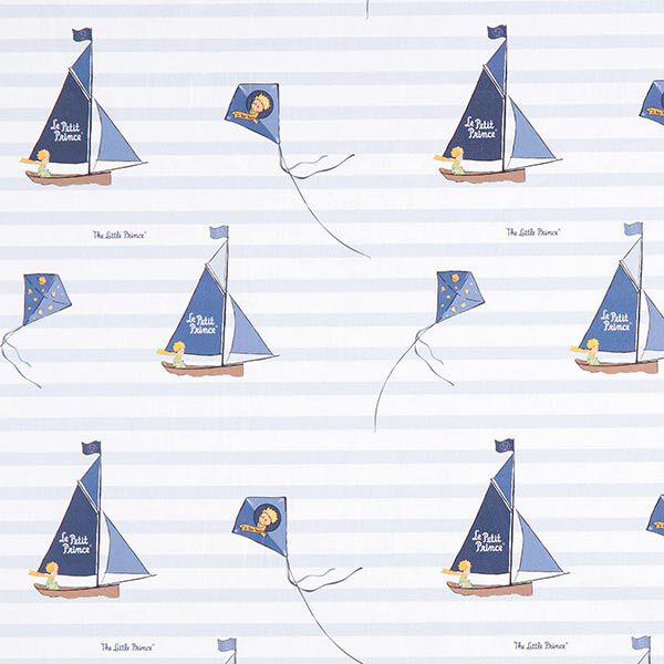Tessuto oggetto di licenza popeline di cotone Il piccolo principe in mare | LPP ®©SOGEX –, image number 1