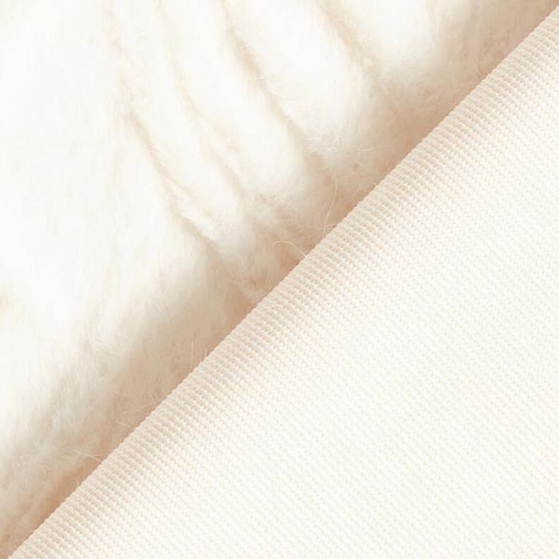 ecopelliccia linee ondulate – bianco lana,  image number 4