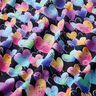 jersey di cotone Cuori variopinti | Glitzerpüppi – nero,  thumbnail number 2