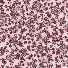 flanella di cotone fiorellini | Poppy Fabrics – rosé/malva, 