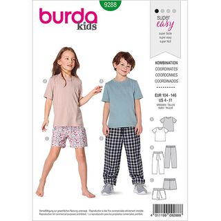 camicia, Burda 9288 | 104-146, 
