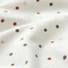 jersey di cotone Pois colorati – bianco lana,  thumbnail number 2