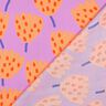 Popeline di cotone Tulips | Nerida Hansen – lavanda/arancio pesca,  thumbnail number 4