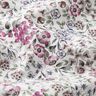 popeline di cotone Mare di fiori stampa digitale – bianco/porpora,  thumbnail number 2