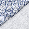 mussolina / tessuto doppio increspato Modello tradizionale – bianco/indaco,  thumbnail number 5
