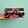 French terry Colette stampa digitale | Nerida Hansen – rosso Bordeaux/rosa fucsia acceso,  thumbnail number 5