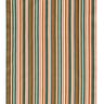 Outdoor Tessuto per sedia a sdraio Righe longitudinali 44 cm – verde scuro/arancione,  thumbnail number 1